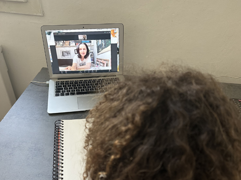 Cours de dessin en visio